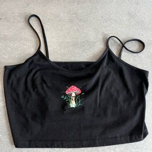 🍄 black mushroom tank 🍄